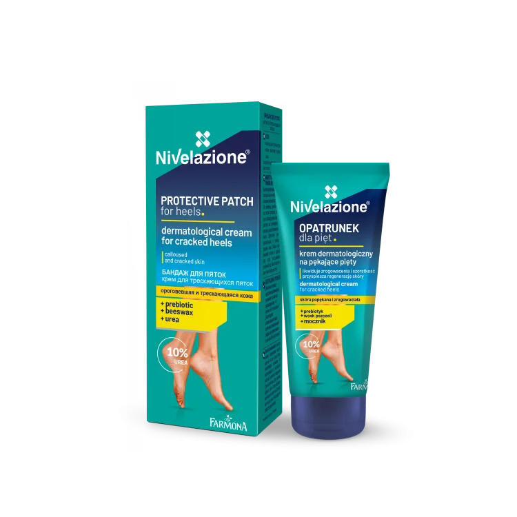 Crème Réparatrice NIVELAZIONE® Pour Talons Fissurés Et Pieds Très Secs - 75 Ml